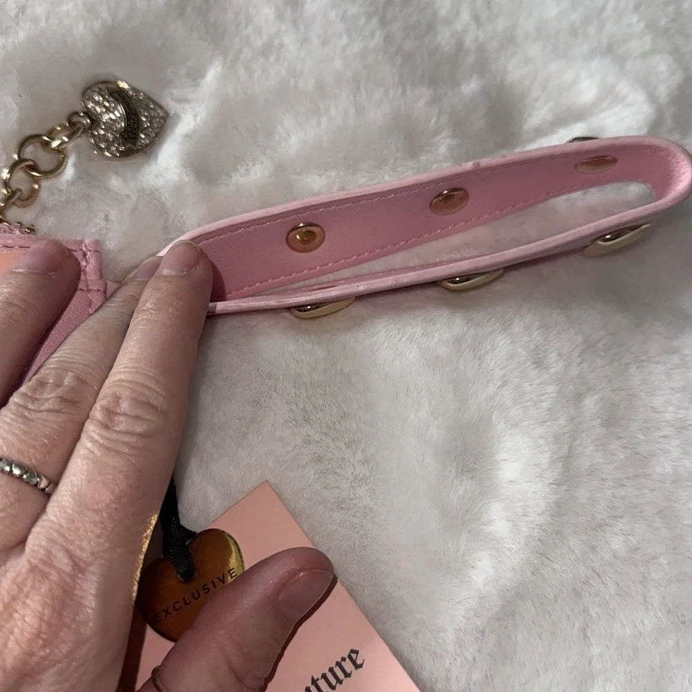 💖💖Juicy Couture  starstruck elongated Light Pink Card Holder 💖💖